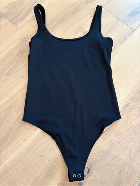 Abercrombie & Fitch Black One-Piece Bodysuit